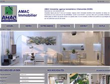 Tablet Screenshot of amacimmo.com
